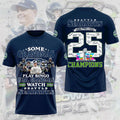 Seattle Seahawks 2025 Super Bowl LX Champions 3D Apparel – TANTN21200