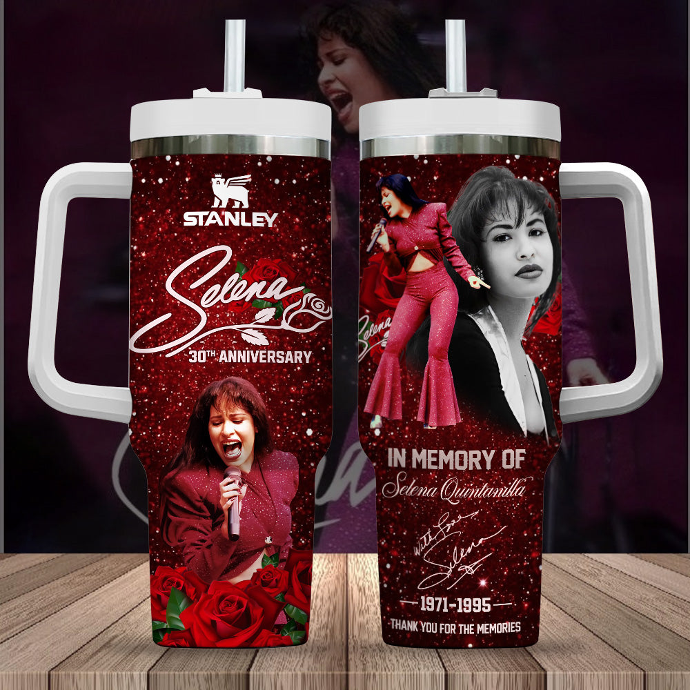 Selena 30th Anniversary 40oz Tumbler – TANTN20593