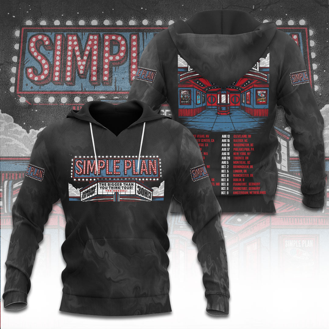 Simple Plan Tour 2026 3D Apparel – TANTN22600