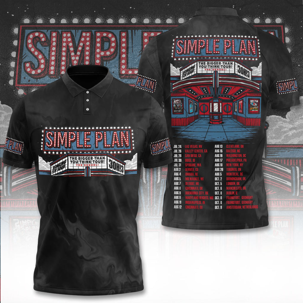 Simple Plan Tour 2026 3D Apparel – TANTN22600