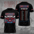 Simple Plan Tour 2026 3D Apparel – GNE7910
