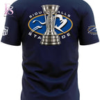Sioux Falls Stampede 2026 Clark Cup Champions T-Shirt