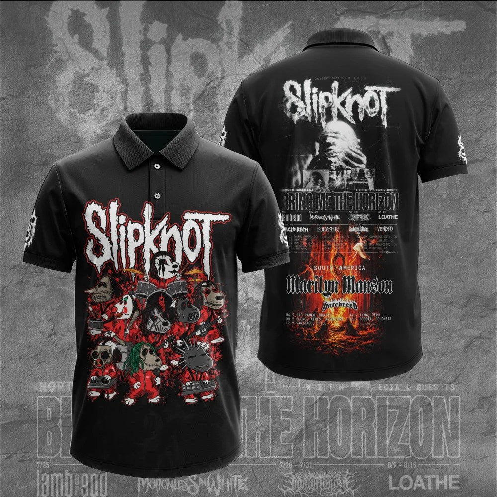 Slipknot Tour 2027 3D Apparel – GNE9005