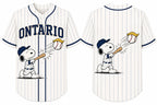 Snoopy Ontario Anti Trump Baseball Jersey