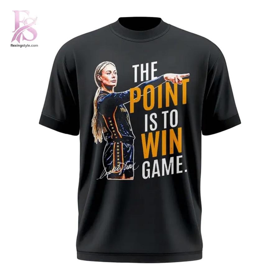 Sophie Cunningham Finger Pointing Indiana Fever T-Shirt