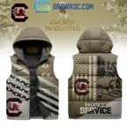 South Carolina Gamecocks Salute To Service Sleeveless Puffer Jacket