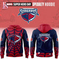 South Carolina Stingrays Our Marvel Super Hero Day Spider Hoodie