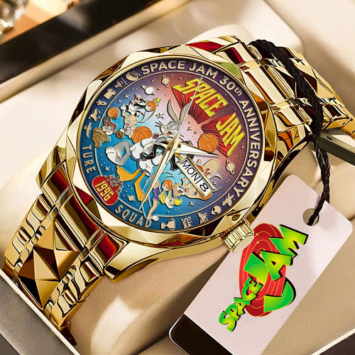 Space Jam 30th Anniversary Alloy Luxury Quartz Watch – TMTHU4253
