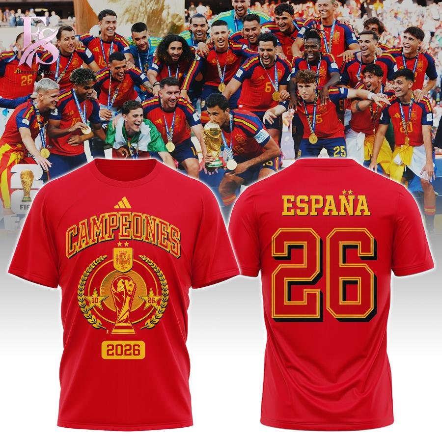 Spain Campeones 2026 Victory Hoodie