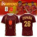 Spain Campeones 2026 Victory TShirt