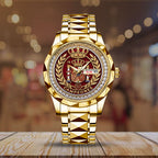 Spain National Team 2026 FIFA World Cup Champions Alloy Luxury Quartz Watch – TMTHU7885