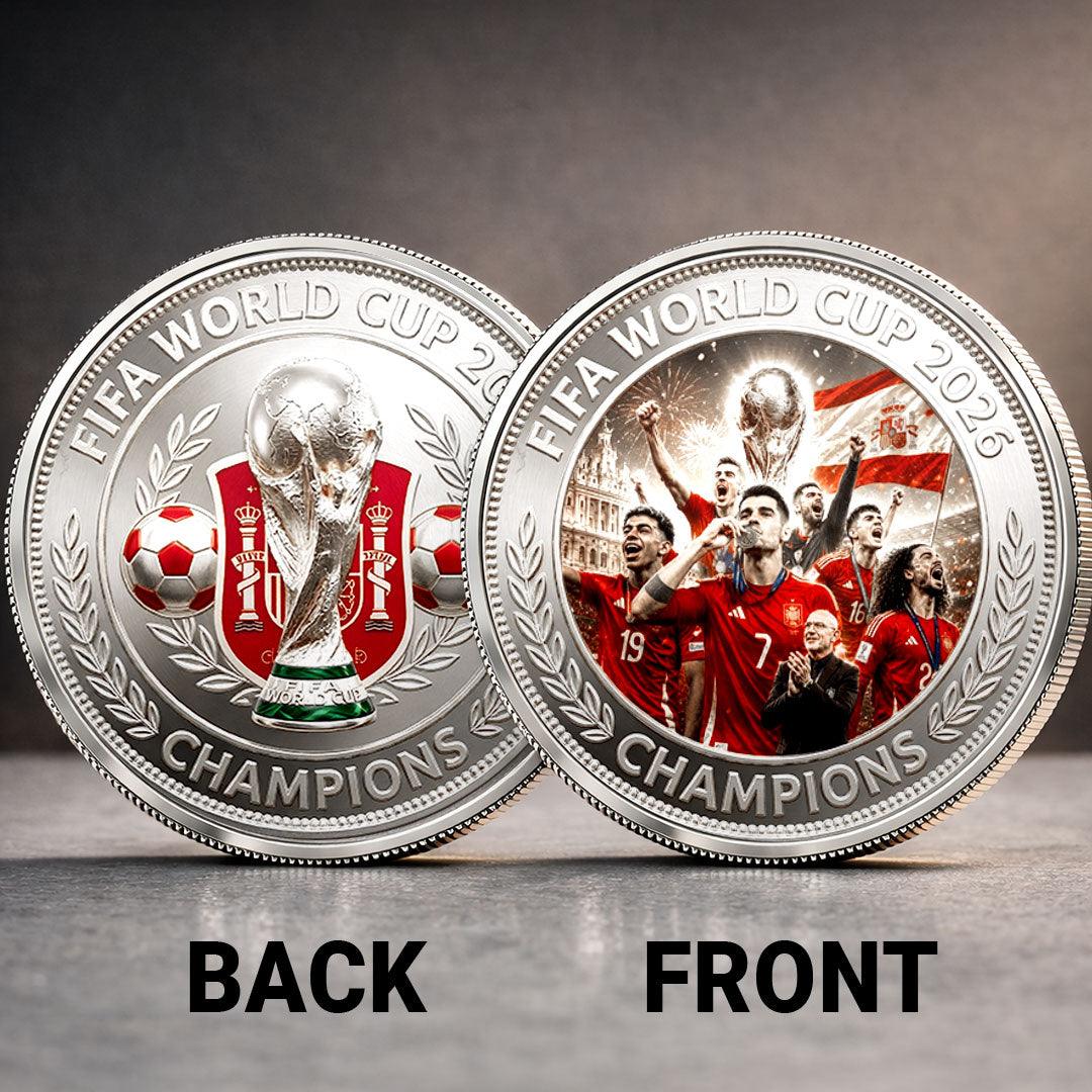Spain National Team 2026 FIFA World Cup Champions Commemorative Coin – HOATT19795