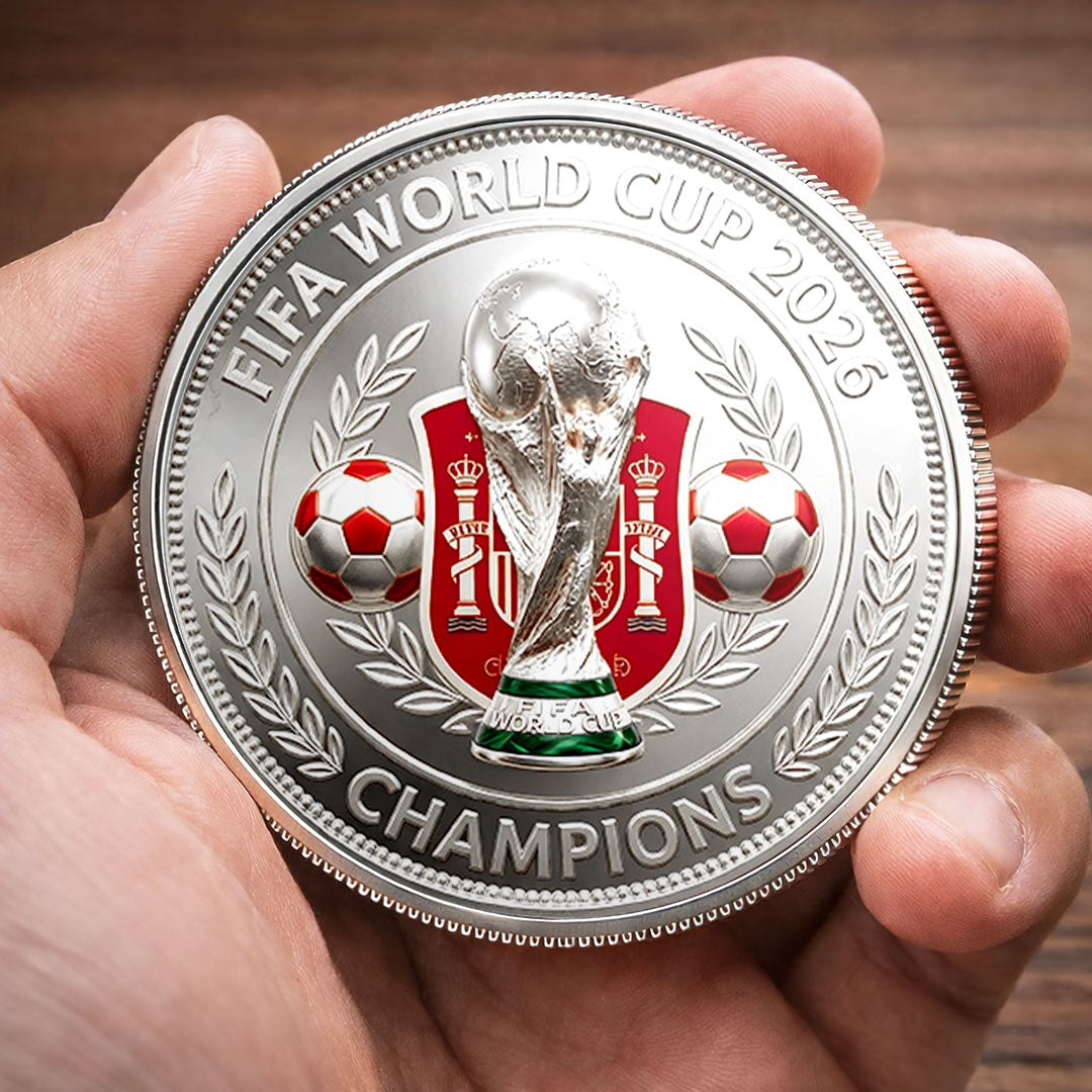 Spain National Team 2026 FIFA World Cup Champions Commemorative Coin – HOATT19795
