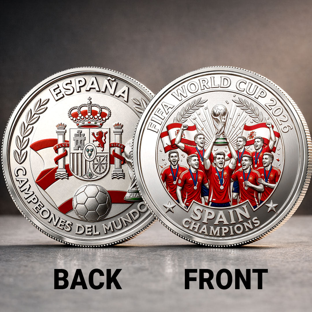 Spain National Team 2026 FIFA World Cup Champions Commemorative Coin – HOATT19796