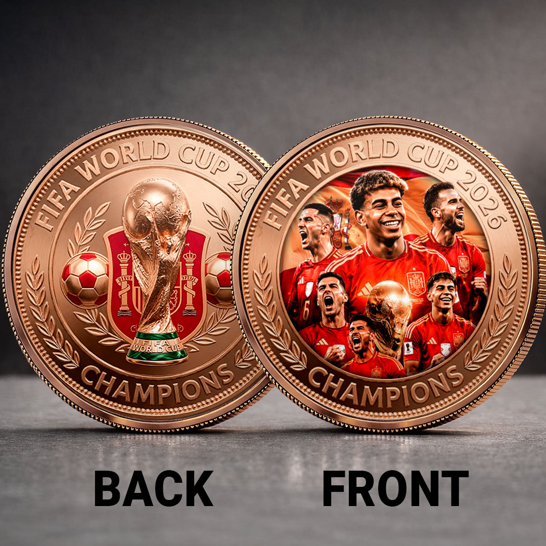 Spain National Team 2026 FIFA World Cup Champions Commemorative Coin – HOATT19850