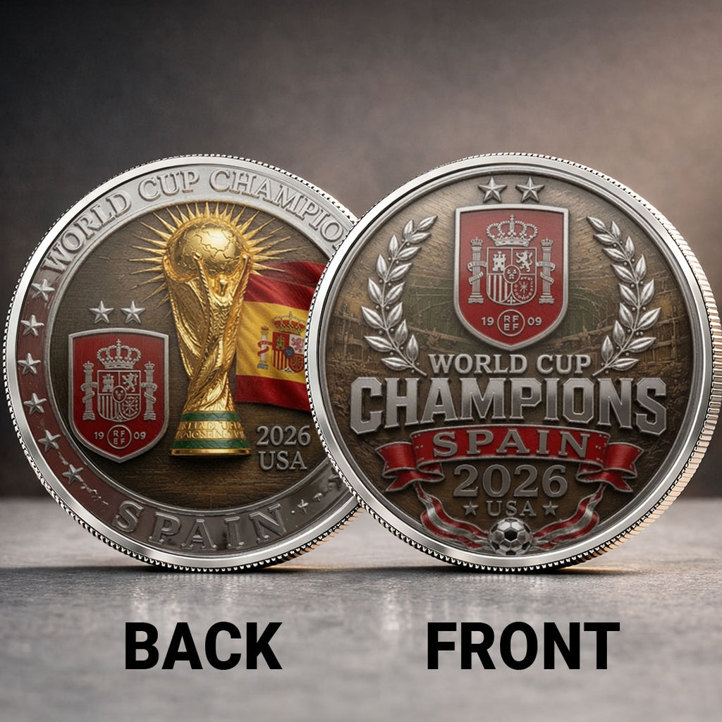 Spain National Team 2026 FIFA World Cup Champions Commemorative Coin – TANTN24398