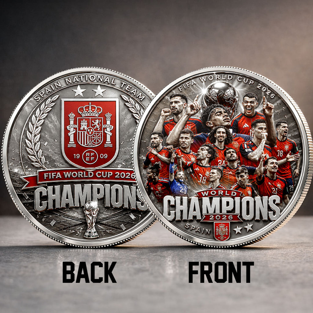 Spain National Team 2026 FIFA World Cup Champions Commemorative Coin – TMTHU7737