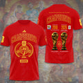 Spain National Team 2026 FIFA World Cup Champions 3D Apparel – GNE7708