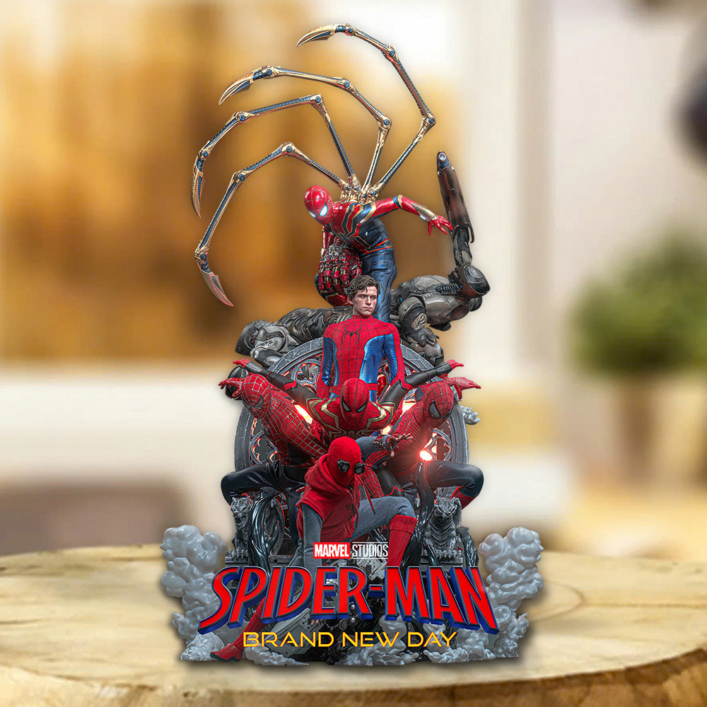 Spider-Man: Brand New Day Custom Shape Acrylic Plaque – GNE8088