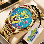 SpongeBob SquarePants 27th Anniversary Alloy Luxury Quartz Watch – TMTHU3400