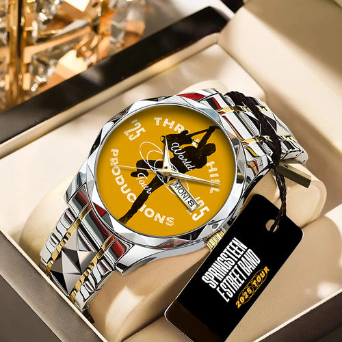 Bruce Springsteen x The E Street Band Tour 2025 Alloy Luxury Quartz Watch – TANTN15484