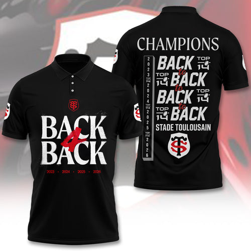 Stade Toulousain 4 Time French Champions 2026 3D Apparel – TANTN24098