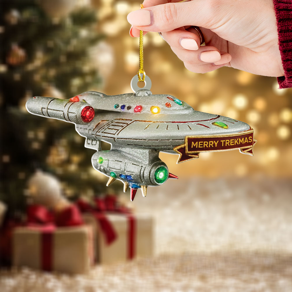 Star Trek Custom Shape 2-sided Acrylic Ornament – TMTHU2309