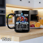 Star Trek 60 Years Ceramic Mug – MAITM13865