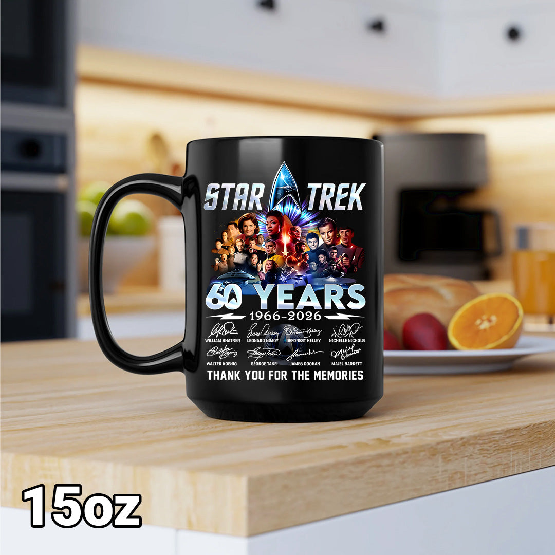 Star Trek 60 Years Ceramic Mug – MAITM13865