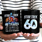 Star Trek 60 Years Ceramic Mug – MAITM13865