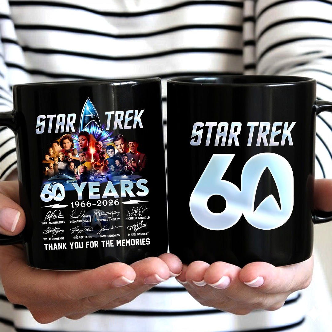 Star Trek 60 Years Ceramic Mug – MAITM13865