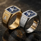 Star Trek 60th Anniversary 2026 3D Engraved Ring – TMTHU6654