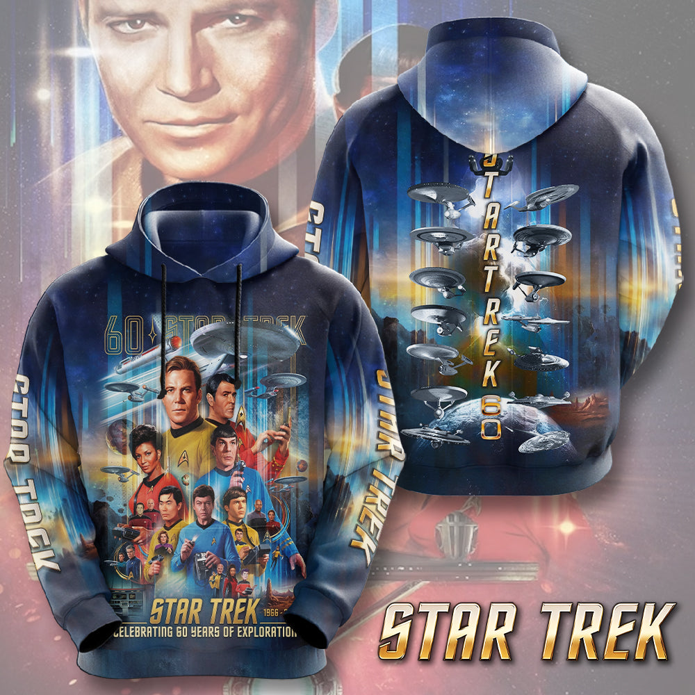 Star Trek 60th Anniversary 2026 3D Apparel – TMTHU4732