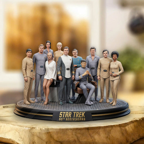 Star Trek 60th Anniversary 2026 Custom Shape Acrylic Plaque – TMTHU4774