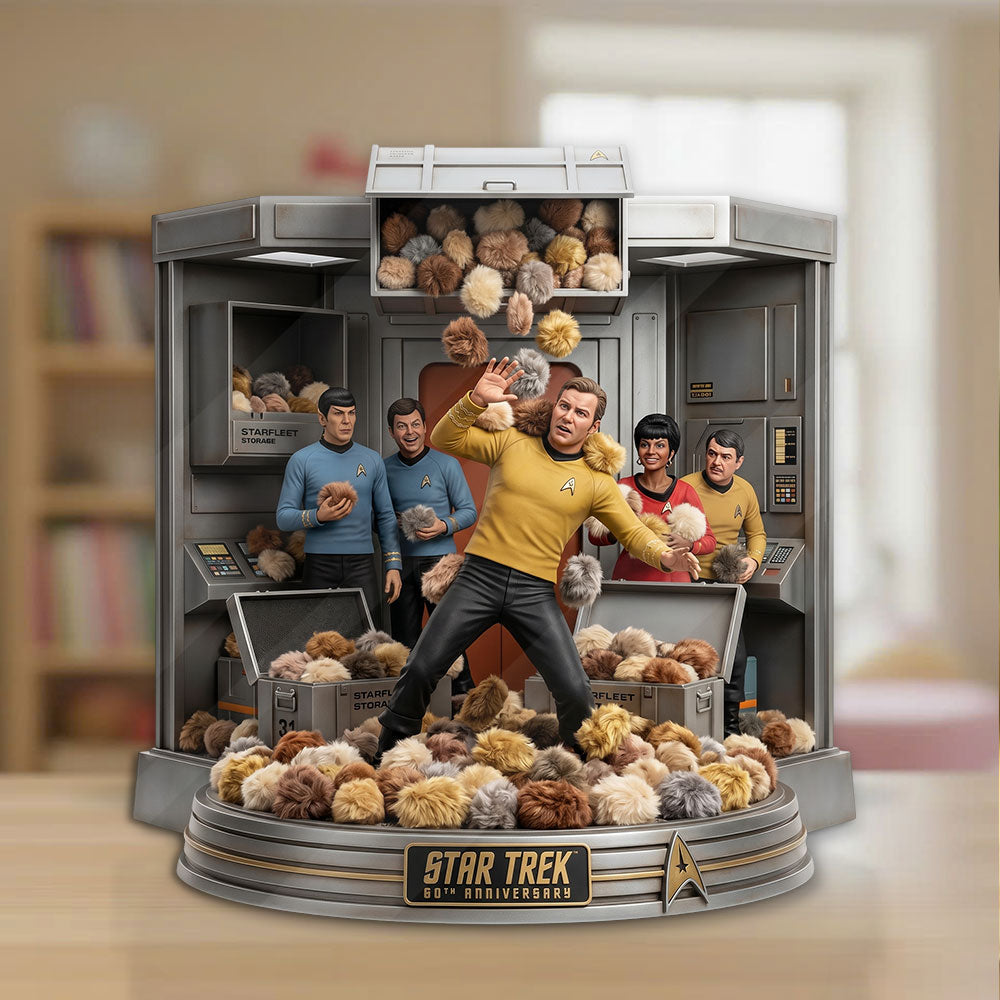 Star Trek 60th Anniversary 2026 Custom Shape Acrylic Plaque – TMTHU5932