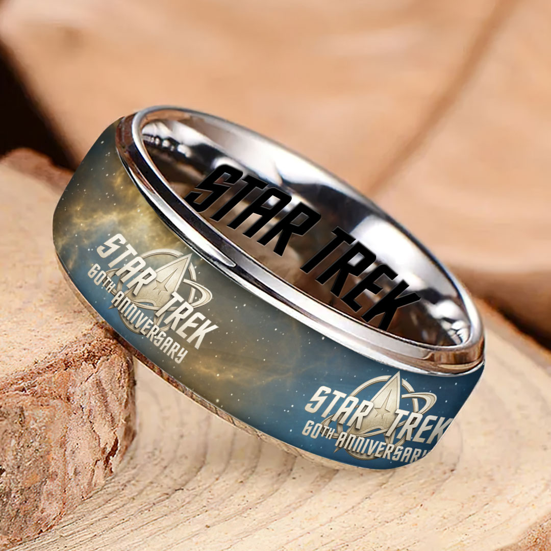 Star Trek 60th Anniversary 2026 Custom Alloy Ring – TMTHU5445