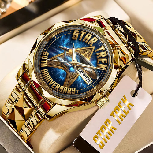 Star Trek 60th Anniversary 2026 Alloy Luxury Quartz Watch – TMTHU6167