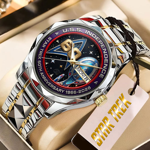 Star Trek 60th Anniversary 2026 Alloy Luxury Quartz Watch – TMTHU6696