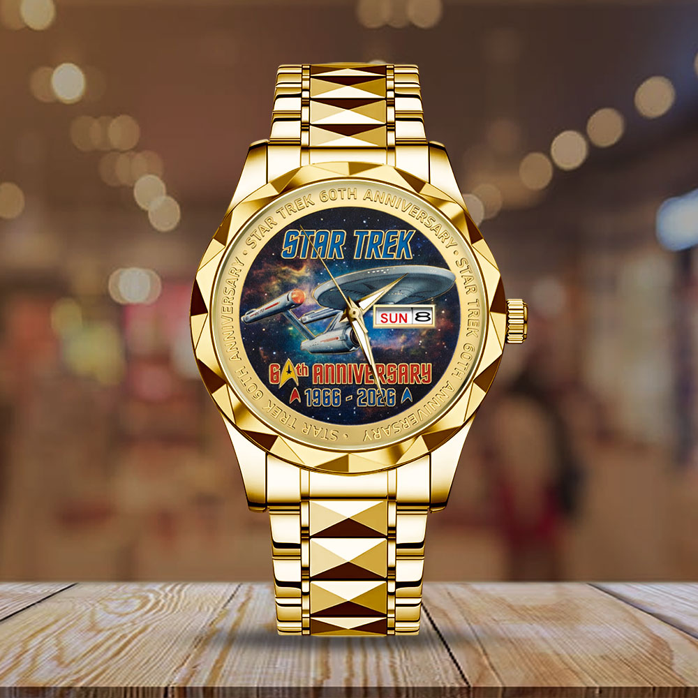 Star Trek 60th Anniversary 2026 Alloy Luxury Quartz Watch – TMTHU5016