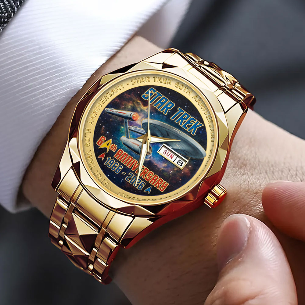 Star Trek 60th Anniversary 2026 Alloy Luxury Quartz Watch – TMTHU5016