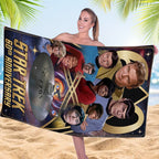 Star Trek 60th Anniversary 2026 Rectangle Beach Towel – TMTHU5669
