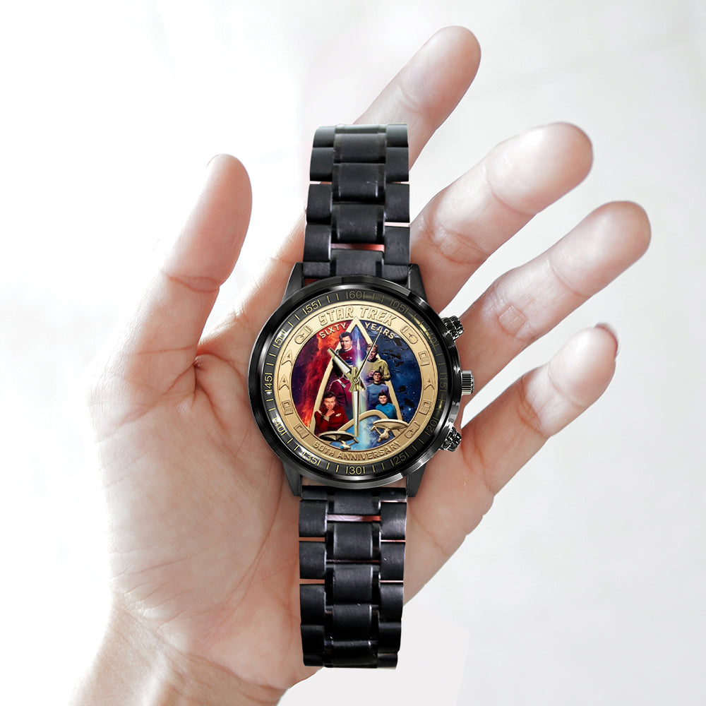 Star Trek 60th Anniversary 2026 Black Stainless Steel Watch – TMTHU5341
