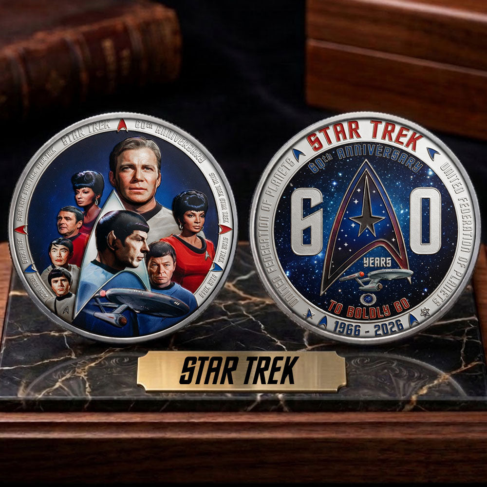 Star Trek 60th Anniversary 2026 Commemorative Coin – TMTHU5523