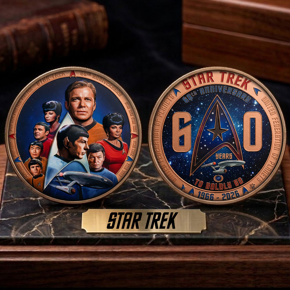 Star Trek 60th Anniversary 2026 Commemorative Coin – TMTHU5523