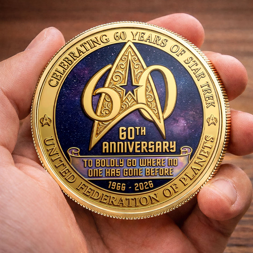 Star Trek 60th Anniversary 2026 Commemorative Coin – TMTHU5907