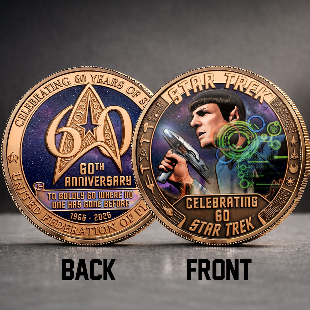 Star Trek 60th Anniversary 2026 Commemorative Coin – TMTHU5907