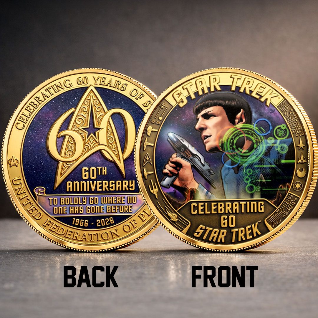 Star Trek 60th Anniversary 2026 Commemorative Coin – TMTHU5907