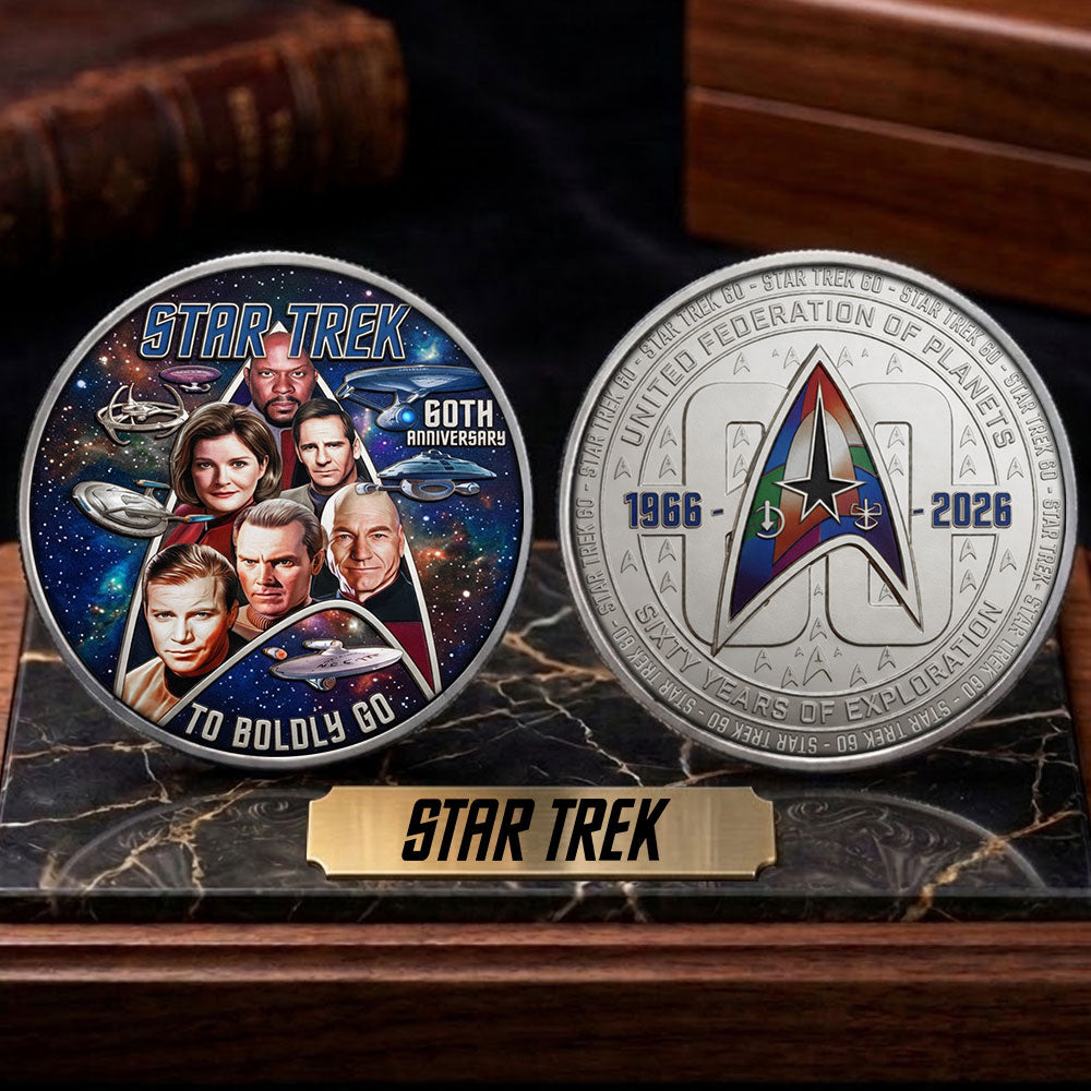 Star Trek 60th Anniversary 2026 Commemorative Coin – TMTHU6044