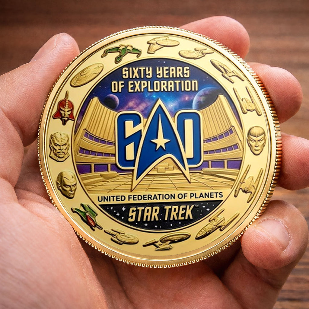 Star Trek 60th Anniversary 2026 Commemorative Coin – TMTHU5481