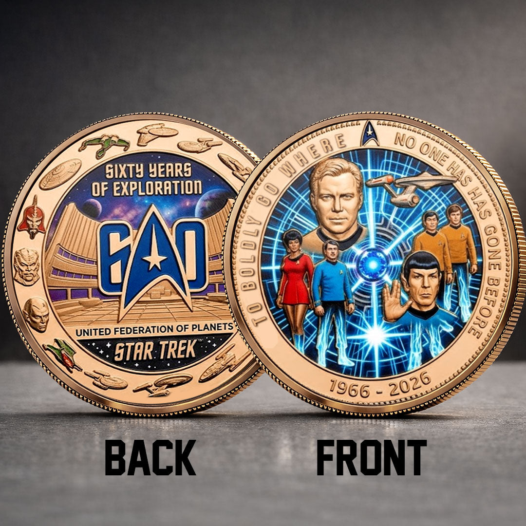 Star Trek 60th Anniversary 2026 Commemorative Coin – TMTHU5481